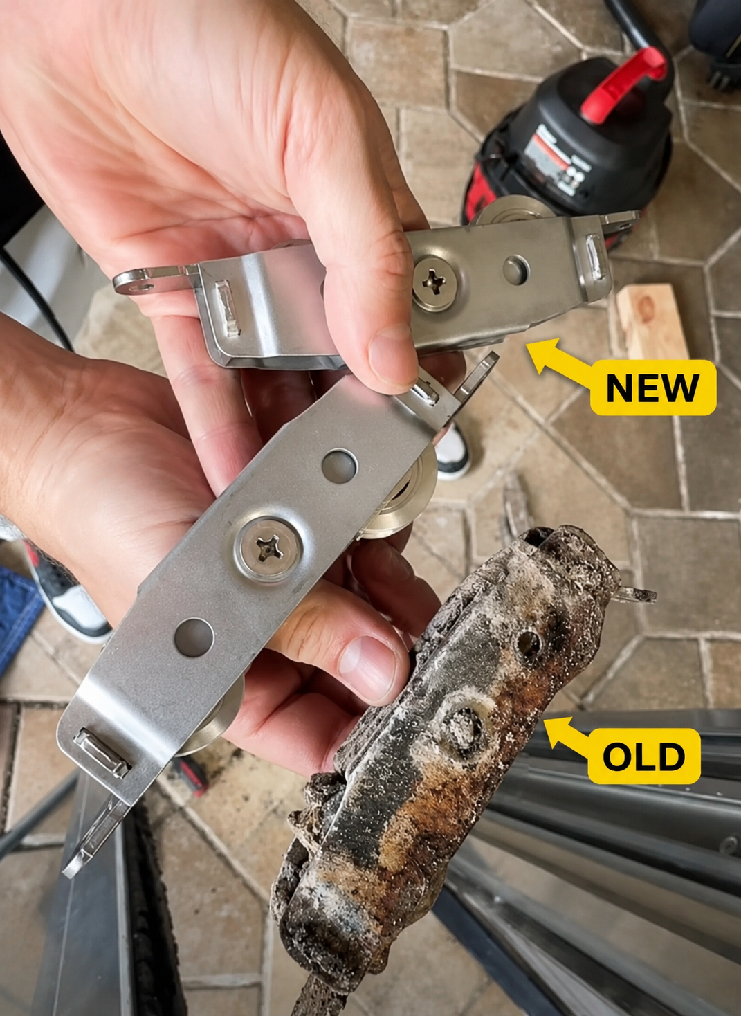 Sliding Door Roller Replacement in Northeast Florida
